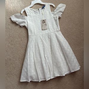 White Truly me dress